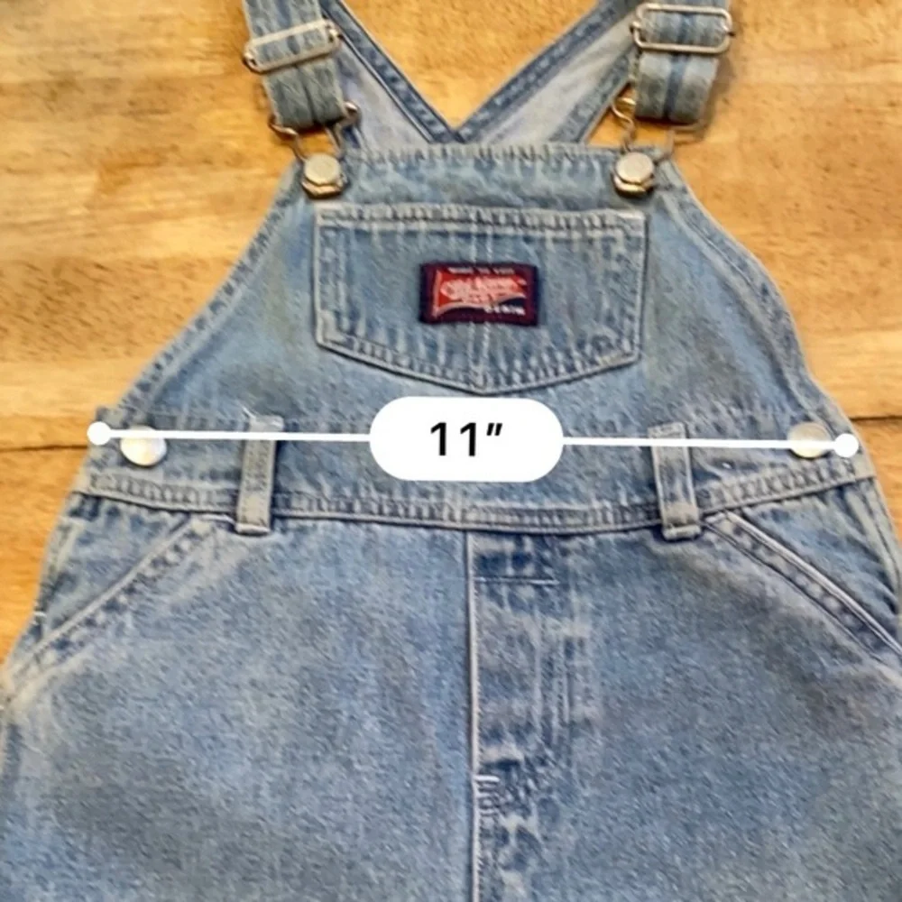 Vintage Old Navy‎ Unisex 12-18 month 100% Cotton Denim Jean Overalls